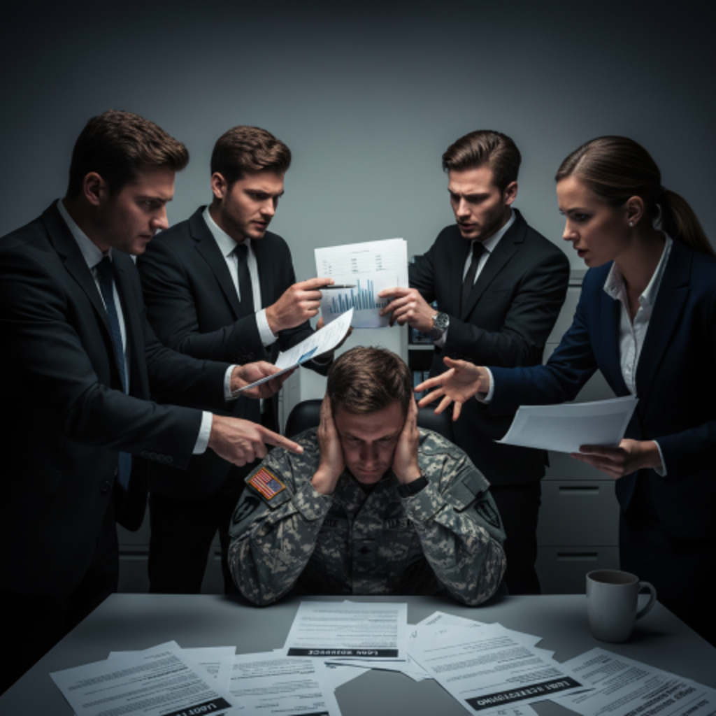 Service member being harrased by lenders with loan papers